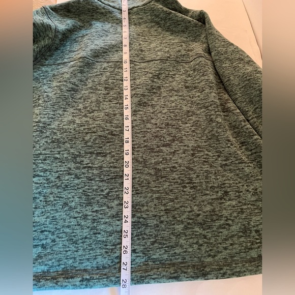 SOLD on another Platform! Lands End Women Fleece Green OEKO-TEX Quarter Zip 3X - Picture 10 of 10